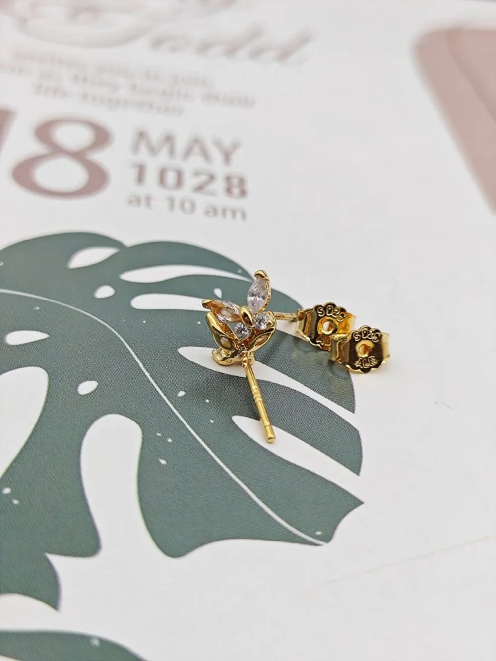Pandora Butterfly Stud Earrings